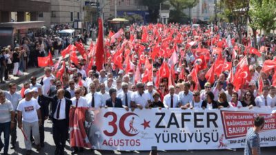 Bursa’da Zafer Bayramı coşkusu