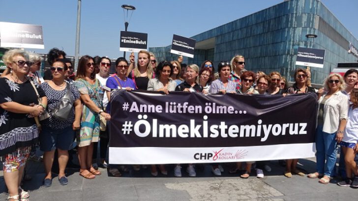 Bursa’da Emine Bulut protestosu!