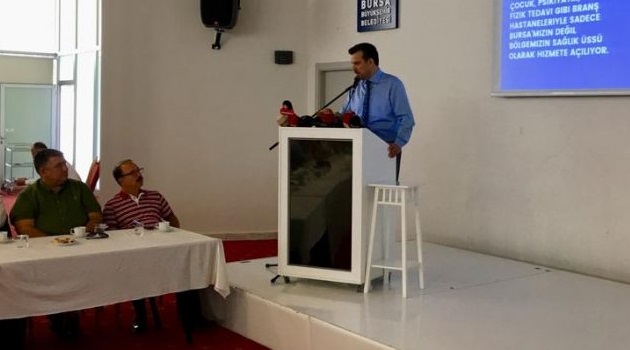 Mustafa Esgin, Bursalılara bir yılın hesabını verdi