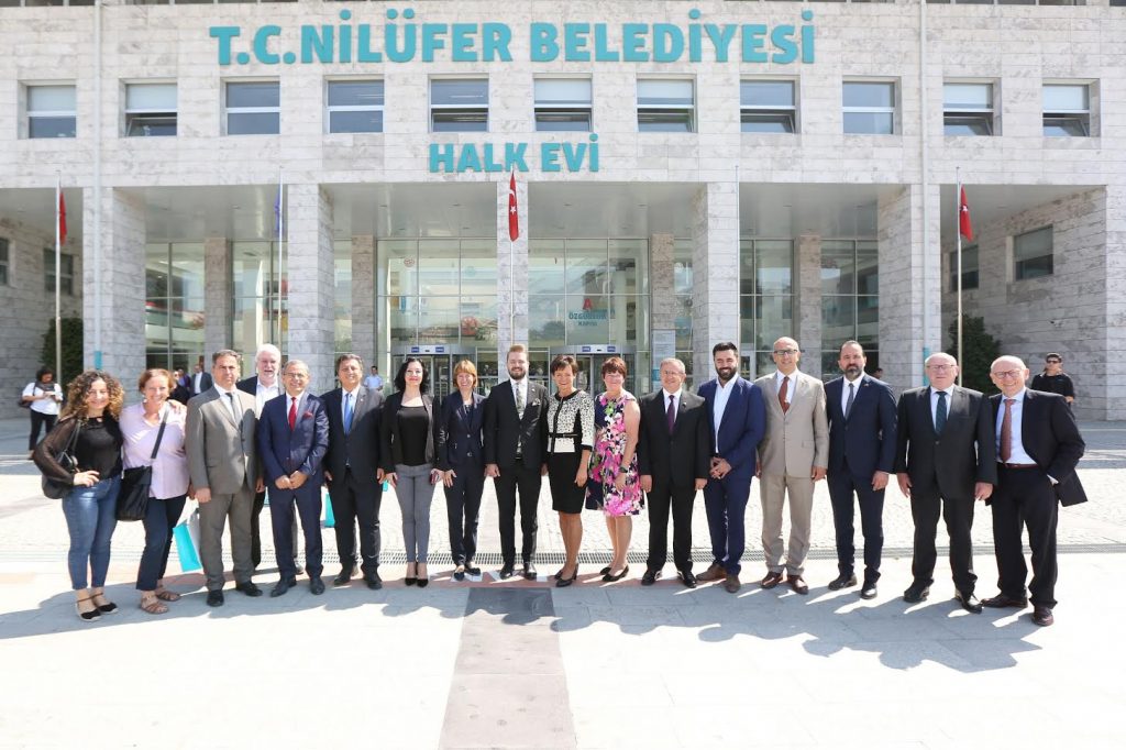 Alman heyetten Nilüfer Belediyesi’ne ziyaret