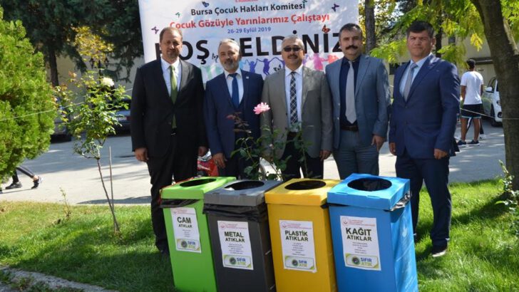 ÇOCUK GÖZÜYLE YARINLARIMIZ ÇALŞTAYI İZNİK’TE BAŞLADI