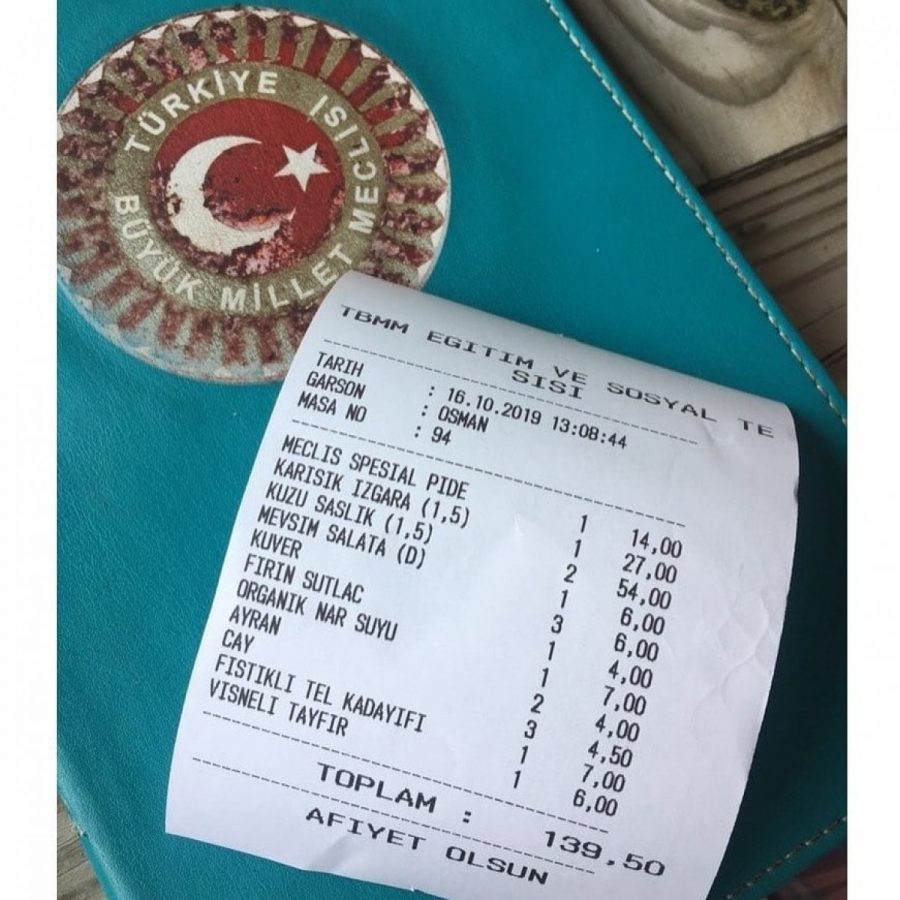 TBMM Lokantasında Fiyatlar Güncellendi!