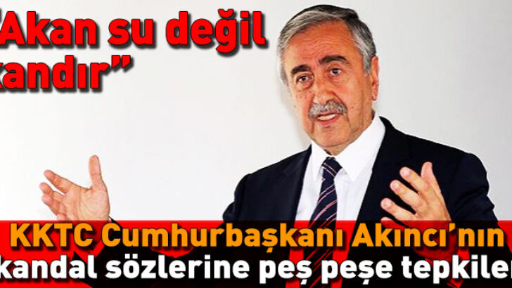 Akıncı’ya Bir Tepkide AK Partiden!