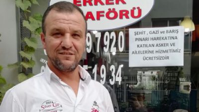 Esnaf, Mehmetçik ile…