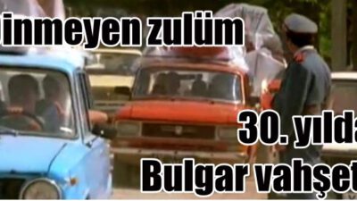 Bitmeyen Acı 30’cu Yılında…