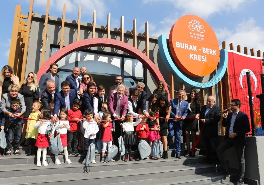 Nilüfer Belediyesi Burak Berk Kreşi hizmete açıldı