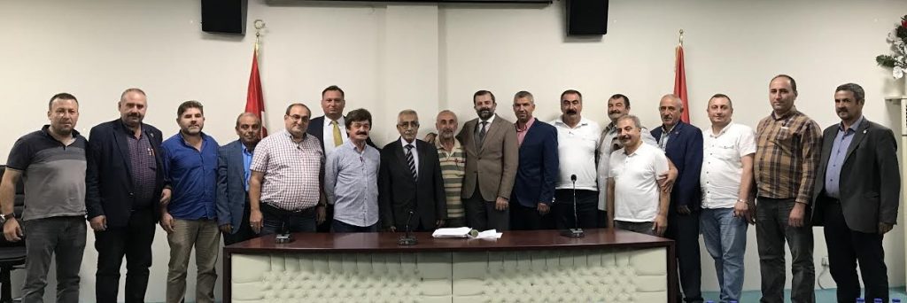 GÜRSULU MUHTARLAR YENİ BAŞKANLARINI SEÇTİ