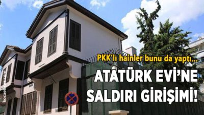 PKK, Atatürk’e Saldırdı!