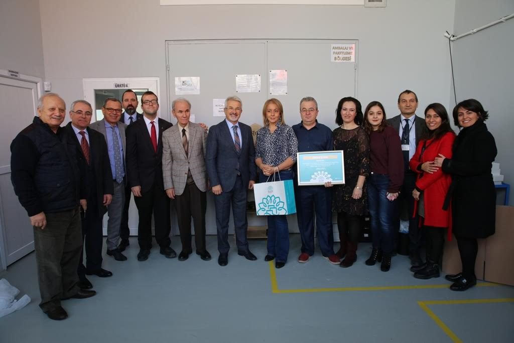 Örnek iş yerine Turgay Erdem’den belge