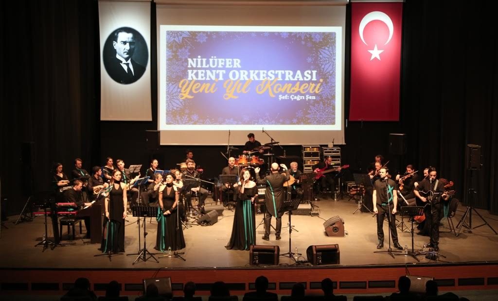 Nilüfer Kent Orkestrası’ndan unutulmaz yeni yıl konseri