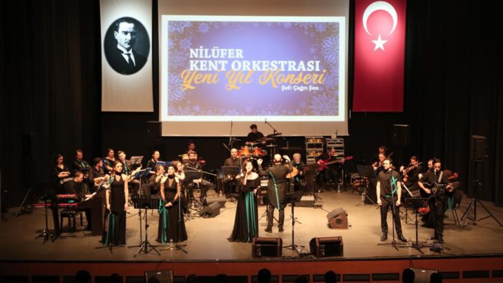 Nilüfer Kent Orkestrası’ndan unutulmaz yeni yıl konseri
