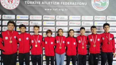 Nilüfer’e bir şampiyonluk da atletizmden