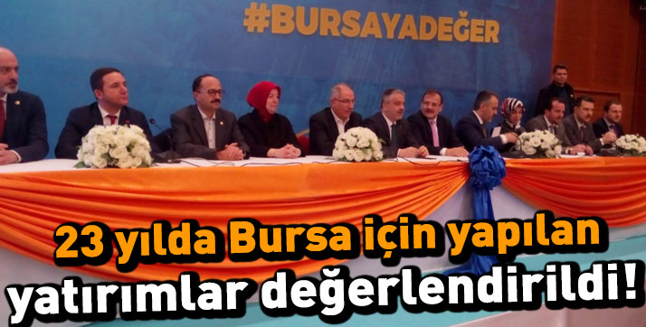 AK Parti 23 Yılı Değerlendirdi