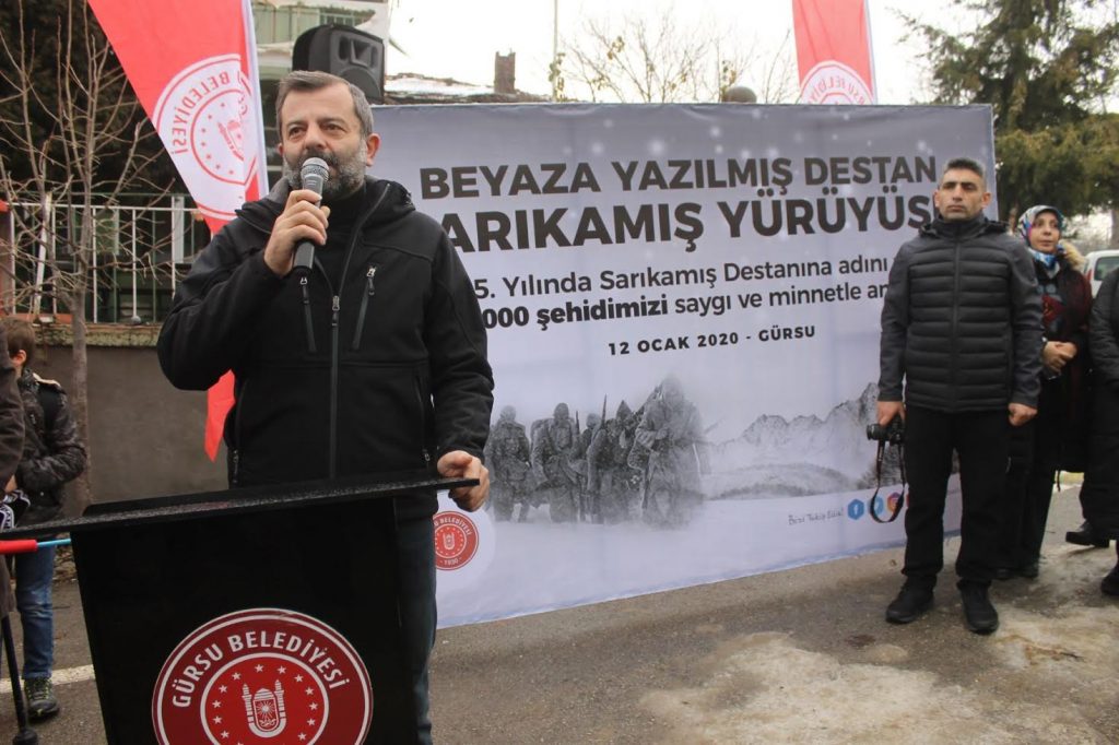GÜRSULULAR BEYAZA YAZILMIŞ SARIKAMIŞ DESTANININ KAHRAMANLARINI ANDI