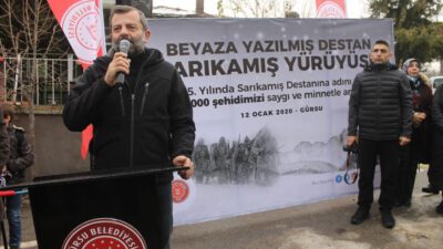 GÜRSULULAR BEYAZA YAZILMIŞ SARIKAMIŞ DESTANININ KAHRAMANLARINI ANDI