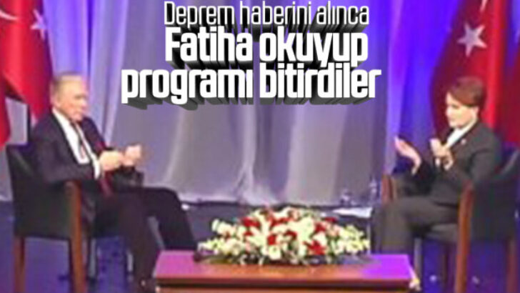 Akşener’den İnsanlık Dersi