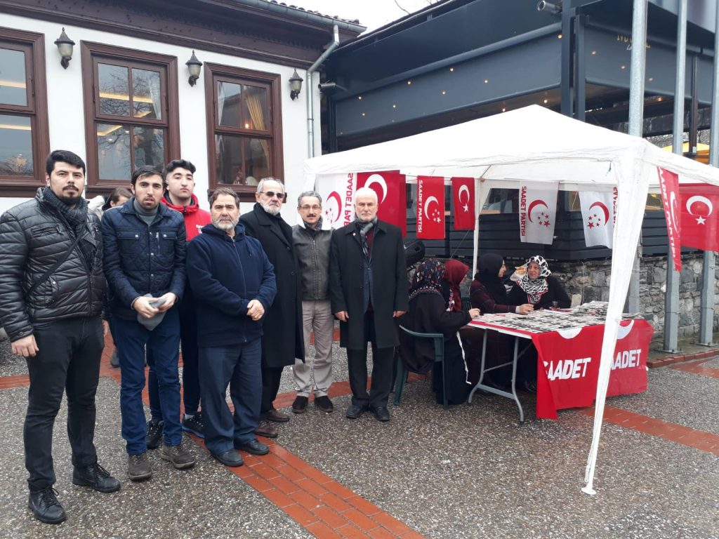 Saadetli Kadınlardan “Milli Gazete” Çıkarması…