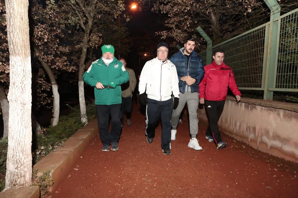 Nilüfer’de adımlar sağlık için atıldı