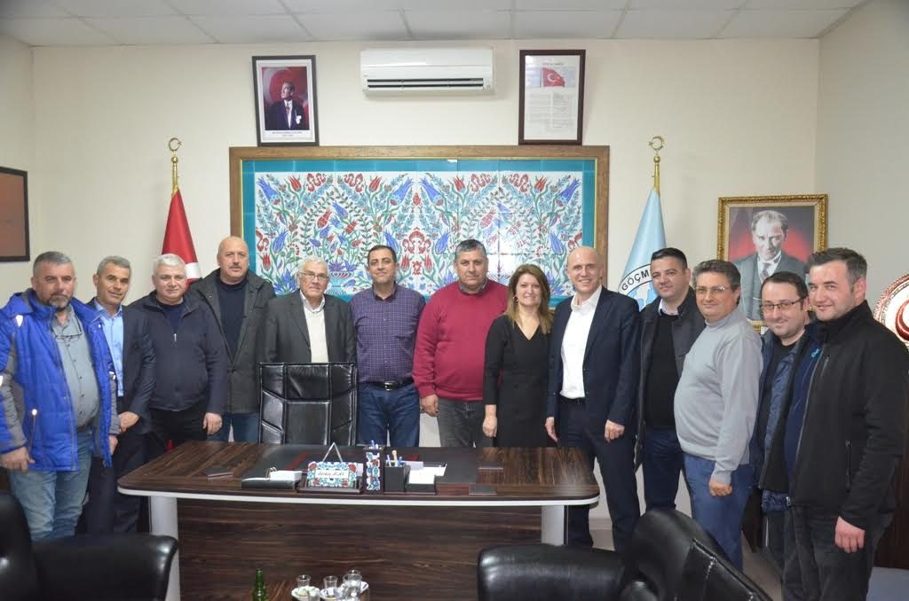BAL-GÖÇ  GENEL BAŞKANI ÖZTÜRK VE YÖNETİMDEN İZNİK ZİYARETİ