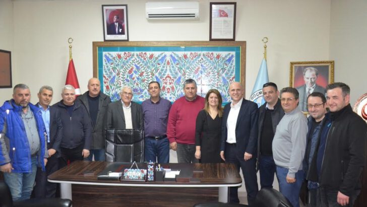 BAL-GÖÇ GENEL BAŞKANI ÖZTÜRK VE YÖNETİMDEN İZNİK ZİYARETİ