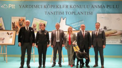 PTT’den “YARDIMCI KÖPEKLER” için Anma Pulu