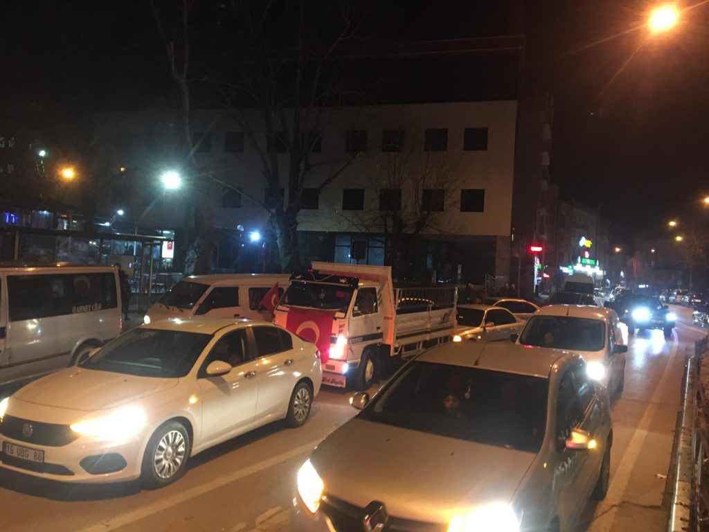 KESTELLİ GENÇLER ŞEHİTLER İÇİN YOLLARDA