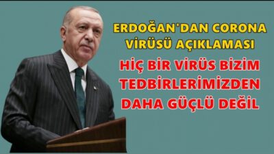 Erdoğan: Evde kalma süresini 3 hafta ile sınırlı tutabiliriz