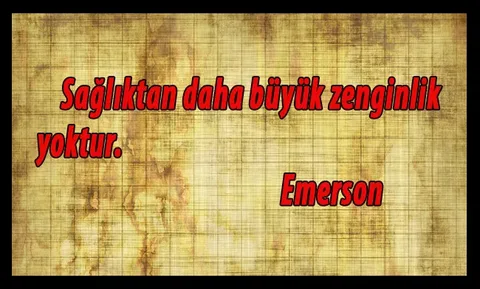 Hayatta Sağlıktan Daha Önemli Zenginlik mi Var?
