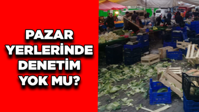 KESTEL SEMT PAZARLARI NEDEN DENETİMSİZ ?