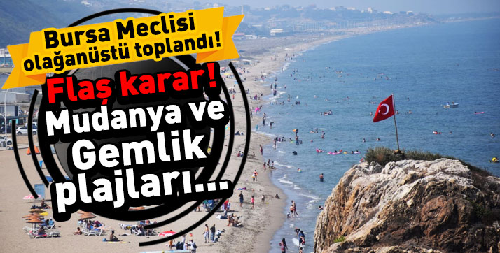 Bursa’da Sahiller; CHP’li Belediyelere Geçti
