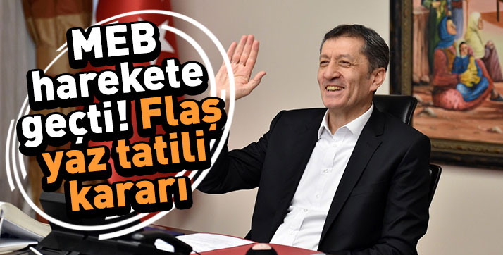 Yaz Aylarında Okula Devam…