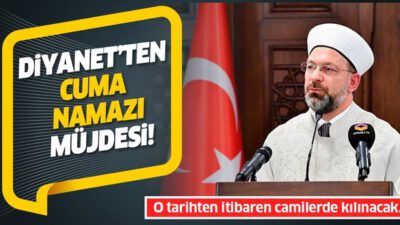 “12 Haziran’da camilerimizin avlularında namaz kılmaya başlayacağız”