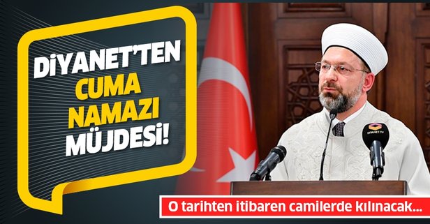 “12 Haziran’da camilerimizin avlularında namaz kılmaya başlayacağız”
