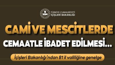 CAMİLERDE NAMAZ KILACAK OLANLAR BU HABERE DİKKAT!