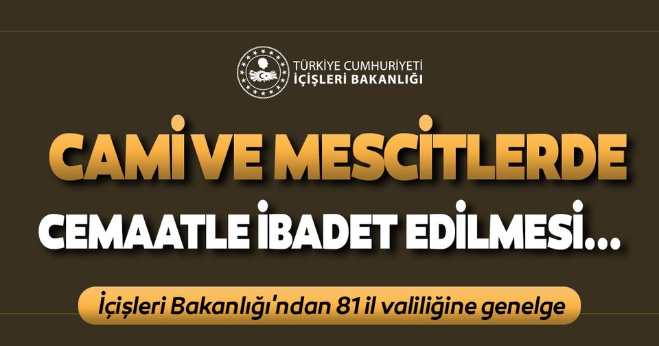 CAMİLERDE NAMAZ KILACAK OLANLAR BU HABERE DİKKAT!