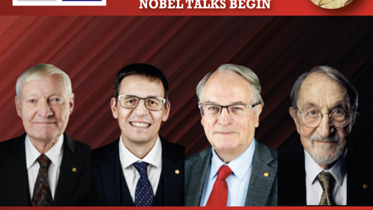 NOBEL ÖDÜLLÜ BİLİM İNSANI ÖĞRENCİLERLE BULUŞTU