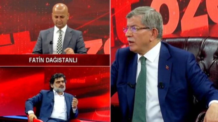 Canlı yayın karıştı! Karahasanoğlu, Davutoğlu’ndan özür diledi