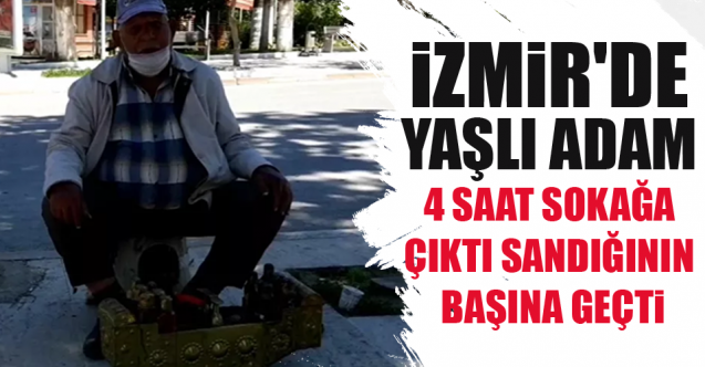 4 Saatini Boya Sandığı Başında Geçirdi…
