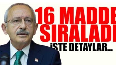 Kılıçdaroğlu’ndan ‘buhrandan çıkış’  formülleri