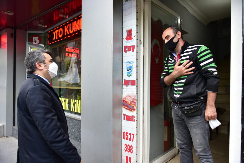 VATANDAŞLARI RİSKE ATMAYAN ESNAFIMIZIN YANINDAYIZ