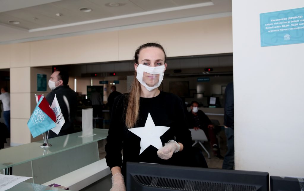 Nilüfer’de Özel Çocuklara Özel Maske