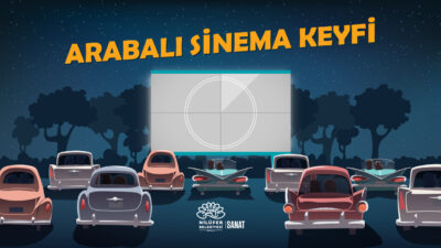 Nilüfer’de arabalı sinema keyfi başlıyor