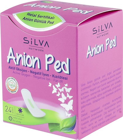 Her zaman güvende ve temiz hissetmenin doğal yolu; Anion Ped