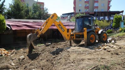 Görükle’deki park alanı işgalden temizlendi