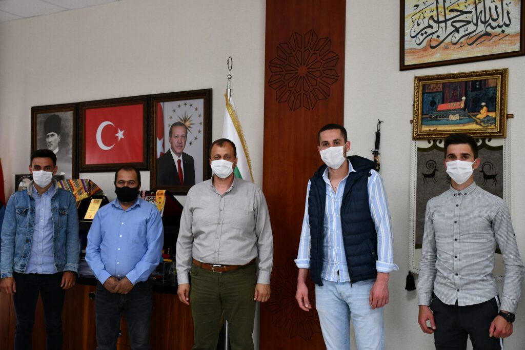 ORHANİYE GENÇLİK GÜCÜ SPOR KULÜBÜ, BAŞKAN USTA’YI ZİYARET ETTİ