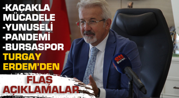 Turgay Erdem’den flaş kaçakla mücadele çağrısı!