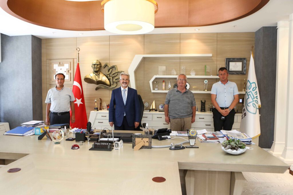 Gömeç’ten teşekkür ziyareti