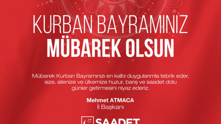 Saadetli Bayramlar Dileriz