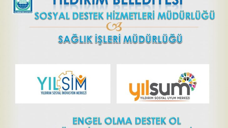 YILDIRIM BELEDİYESİ’NDEN ONLİNE SOSYAL SORUMLULUK