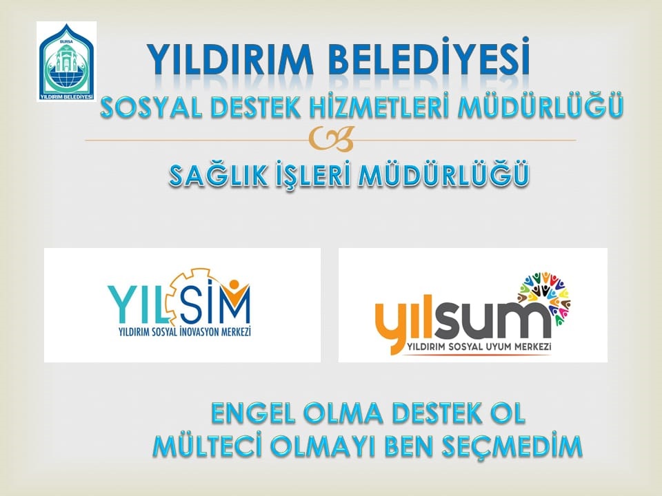 YILDIRIM BELEDİYESİ’NDEN ONLİNE SOSYAL SORUMLULUK